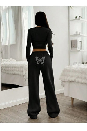 TAŞ BASKI BAGGY EŞOFMAN - CRESSİVA