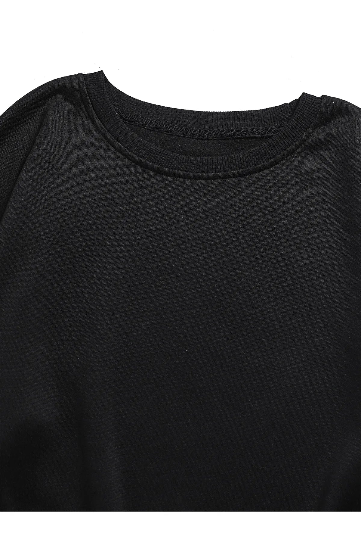 TAŞ BASKI BİSİKLET YAKA SWEATSHIRT - CRESSİVA