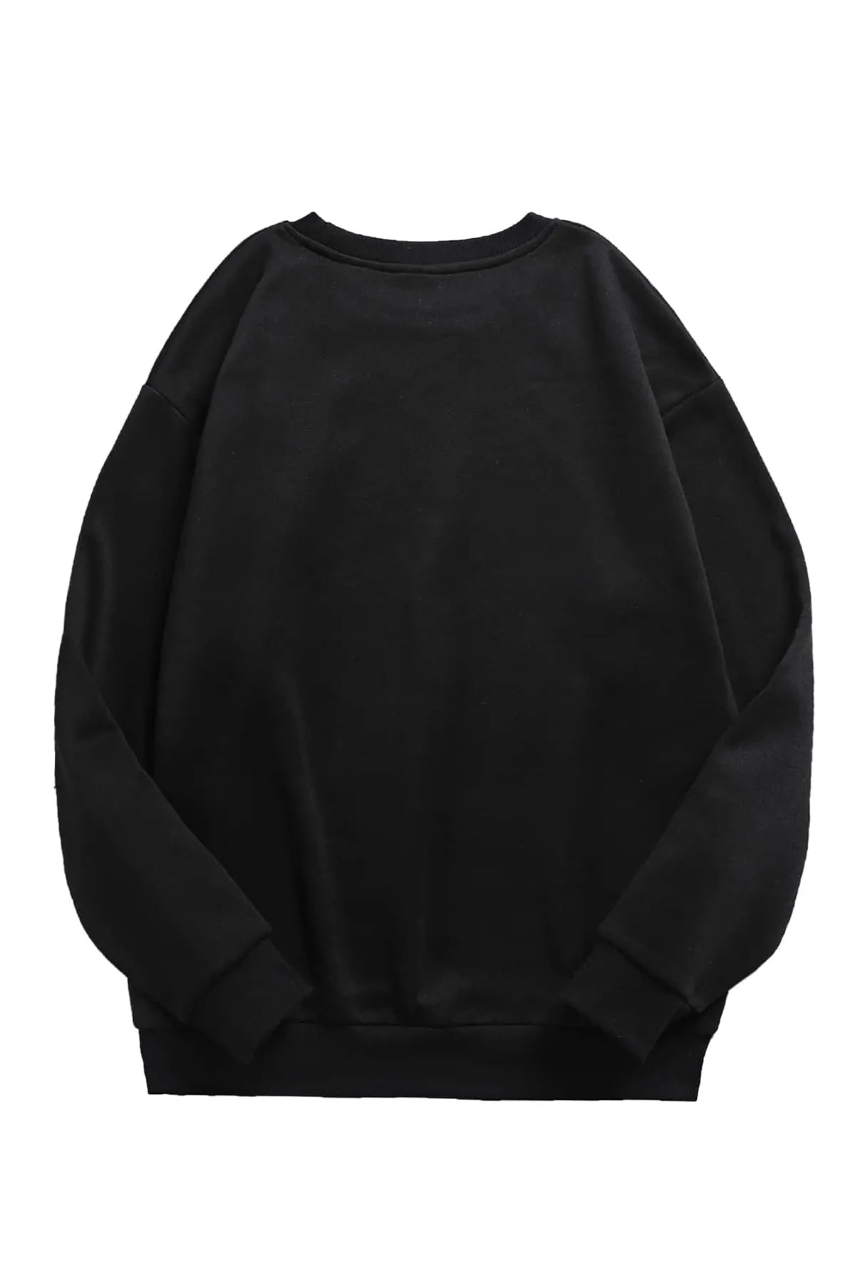 TAŞ BASKI BİSİKLET YAKA SWEATSHIRT - CRESSİVA