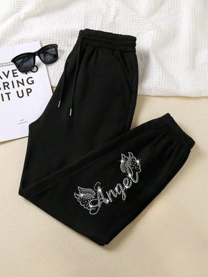 TAŞ BASKI JOGGER EŞOFMAN - CRESSİVA